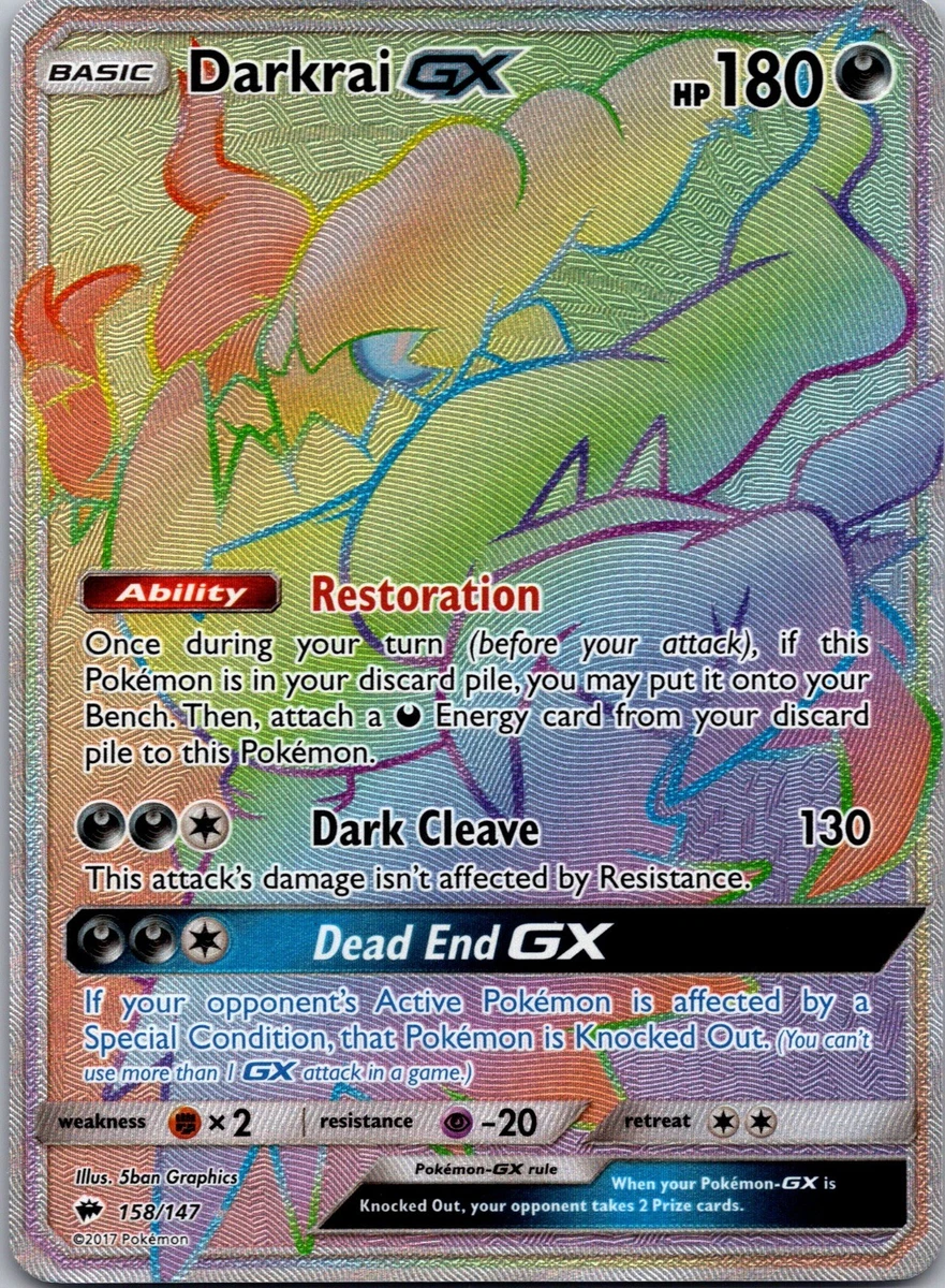 Darkrai GX Pokémon TCG Cards for sale