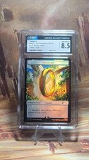 MTG Treasure Token#2094 Rainbow Foil Secret Lair Drop Sonic The Hedgehog CGC 8.5