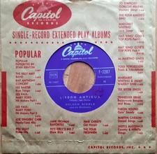 NELSON RIDDLE Lisbon Antigua / Robin Hood 45T SP JUKE BOX Biem CAPITOL F-3287