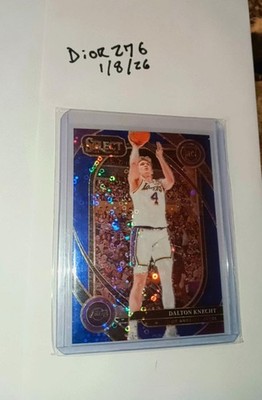 2024-25 Select Courtside Dalton Knecht Blue Disco Prizm /25 Grade It #276 Ssp