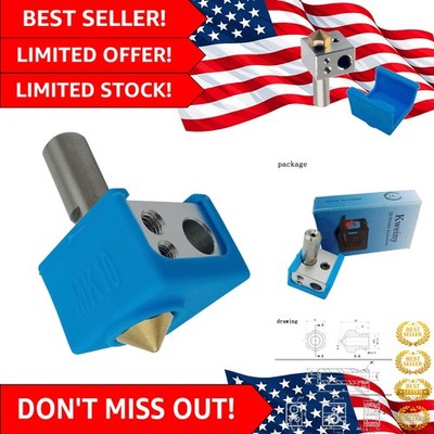Versatile Hotend Kit for 3D Printers - Silicone Sock and M3/M4 Thermistor