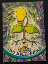 Bellsprout #69 Topps Pokemon Card - Topps Blue Logo TV Animation Edition - MP