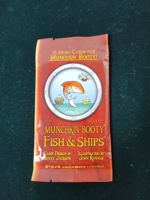 Munchkin Booty: Fish & Ships Expansion Pack by Steve Jackson Games New Sealed