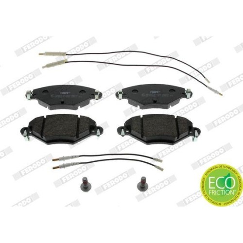 Plaquettes de frein Ferodo FDB1411 Premier Eco Friction pour freins à disque auto