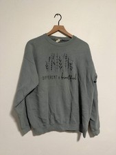Vintage 90s Wildflowers Sweatshirt Crewneck Large Graphic Made In USA