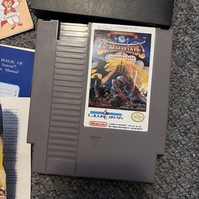 1989 The Magic of Scheherazade Culture Brain Nintendo NES  CIB Manual Untested