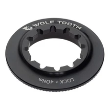 Wolf Tooth Components Center Lock Rotor Lockring, Internal Spline, Black