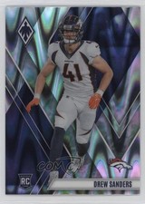 2023 Panini Phoenix Rookies Silver Seismic Drew Sanders #174 11ng