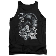 Batman Archenemies Licensed Adult Unisex Tank Top SM-2X