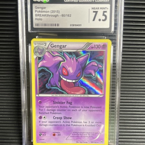 Gengar graded CGC 7.5 for sale on eBay