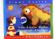 LITTLE BABY SNOOGLE-FLEEJER - Jimmy Carter, Amy Carter (SIGNED 1995, Hardcover)