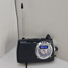Emerson Instant Weather Band Radio AM/FM/TV Portable Emergency Digital Clock