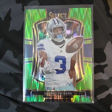 2025 Panini Select George Pickens Prizm Premier Level Cowboys #197 /699