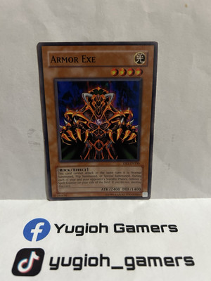 YU-GI-OH ARMOR EXE DR1-EN130 COMMON LIGHT PLAYED