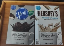 Hershey's "Candy Shop Cocoa" Cocoa Mix Lot (2) SEALED Two Different Flavors