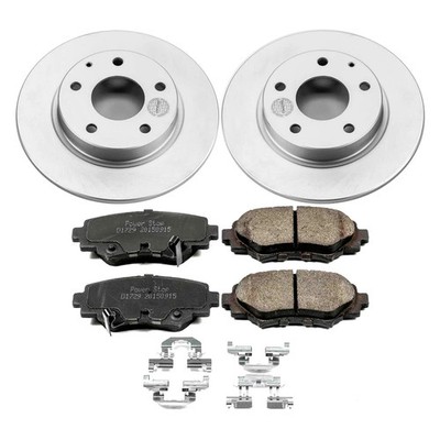 PowerStop CRK6963 Brake Kit For Mazda 3 2014-2016 Rear