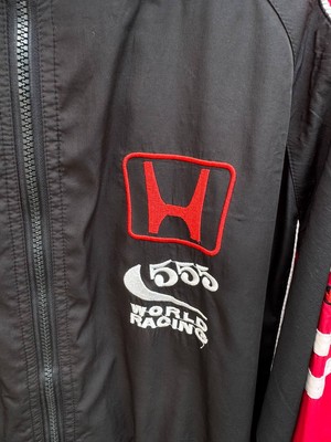 VINTAGE HONDA RACING LUCKY STRIKE BAR FORMULA 1 JACKET XXL 2000'S