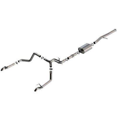 Borla 140915 ATAK Cat Back Exhaust for 2022-23 Silverado ZR2 / Sierra AT4X 6.2L