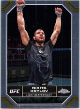 2024 Topps Chrome UFC #150 Nikita Krylov