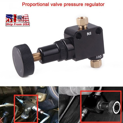 #ad #ad Universal Aluminum Knob Adjustable Disk Brake Proportioning Valve 100 1200PSI $23.91