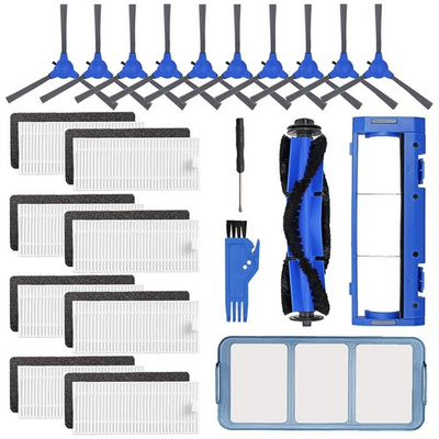 #ad #ad 23Pcs Replacement Side Brushes Filter Parts for Eufy RoboVac 11S 30C 25C 15C 35C $12.99