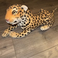 Tiger Tale Toys Tiger Plush Stuffed Animal Large Cat Lying Down 18" Realistic