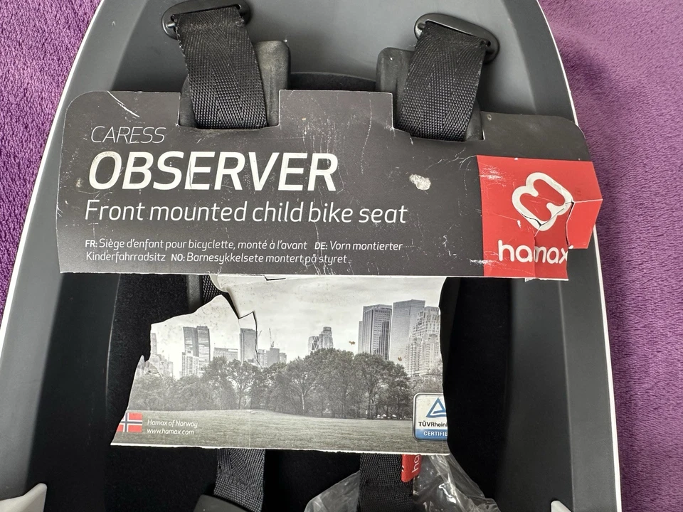 Hamax Front Mounted Child Bike Seat - Image 2 of 4