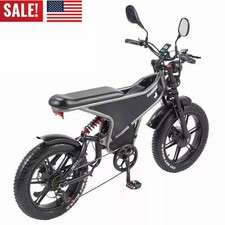 2000W Electric Bicycle 48V 20Ah Fat Tire Mountain Bike MTB Off Road 20" eBike US