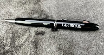LAPHROAIG Scotch Luxury Ink Pen Whiskey Single Malt Advertising Promo NIP