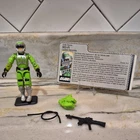 Vintage GI Joe Sci-Fi v1 Complete 3.75" Figure 1986 Hasbro ARAH Cracked elbow