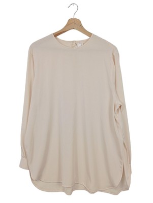 AUANTGARDE Langarm-Bluse Damen Bluse Gr. DE 42 creme Elegant
