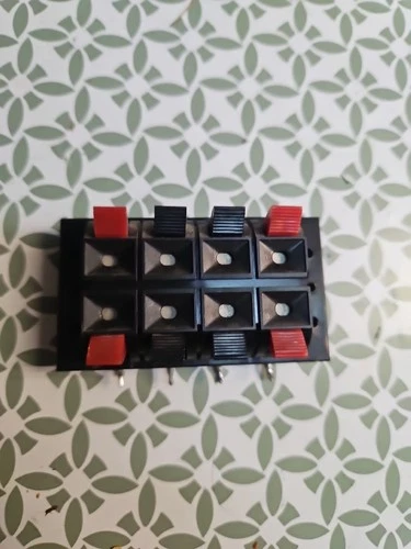 Vintage Pioneer SX-3700 Receiver Speaker Binding Posts Connections Output Parts