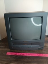 Sharp 90's Retro CRT 13" TV VCR DOES NOT WORK 13VT-L100