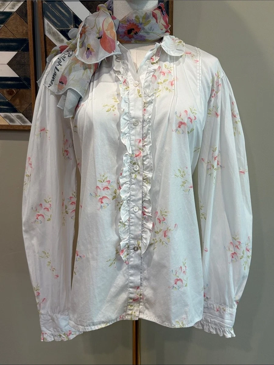 Ralph Lauren Cotton Blue Tops for Women for sale | eBay
