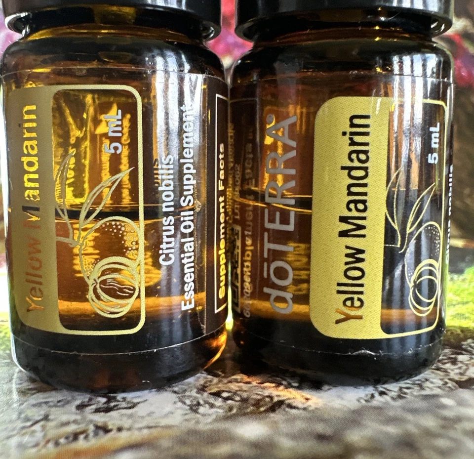 Aceite esencial de mandarina amarilla doTERRA X2 🍊 5 ml 2025 50 % Foto 3 de 4