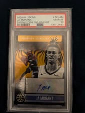 2020 illusions ja morant trophy collection signature /10