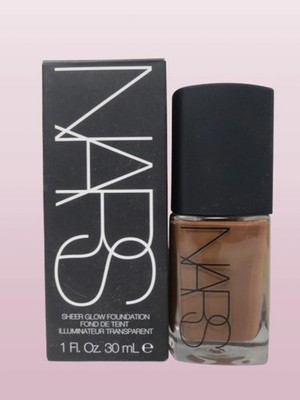 NARS SHEER GLOW FOUNDATION SHADE DARK 3 IGUACU #4879 1 OZ BOXED