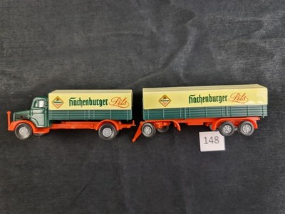 werbetrucks 1:87, Hachenburger Brauerei, Pils, Bier, Bräu, Oldtimer, LKW, H0, 2