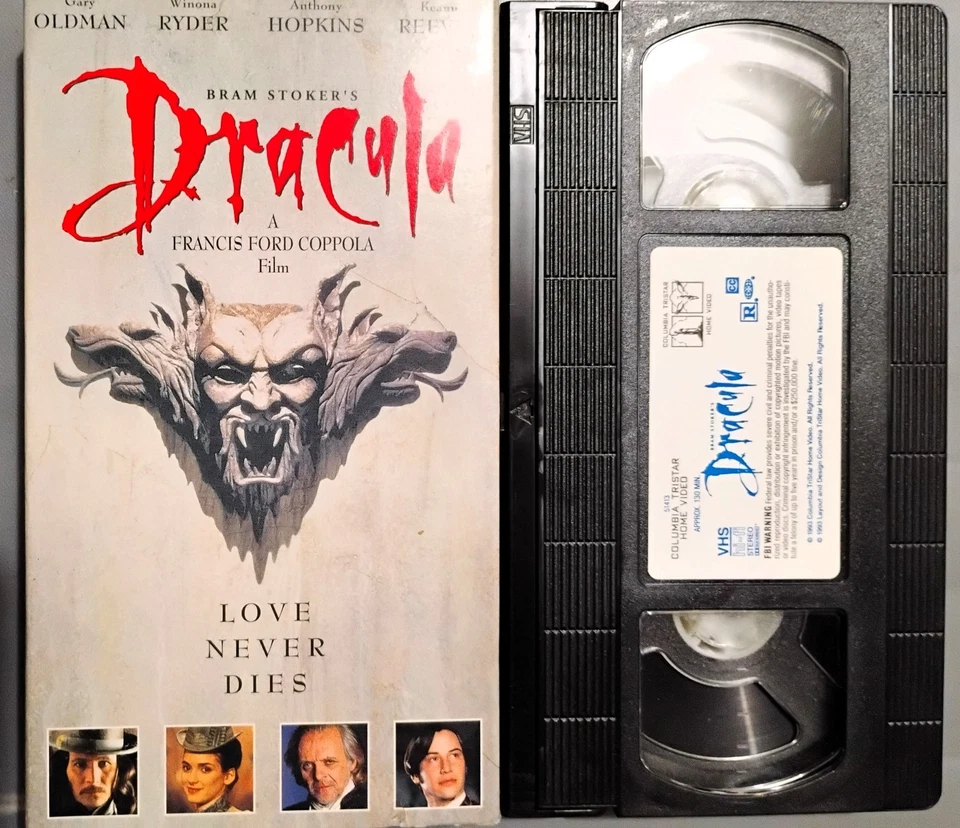 6 HORROR VHS lot Box Office Hits Pacino Pitt Freeman Reeves Supernatural - Image 4 of 4