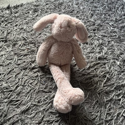 Next Rosa Hase Kaninchen Baby Stofftier lange Beine 13 Zoll Baby Tröster Teddy Plüsch