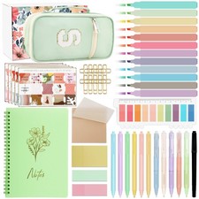Bible Journaling Kit Study Supplies - Bible Highlighters and Pens No Bleed Ta...