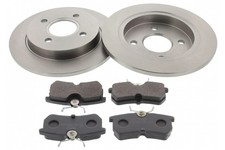 Bremsensatz Scheibenbremse MAPCO 47656 für FORD FOCUS FIESTA DAW DFW DBW DNW 1 5