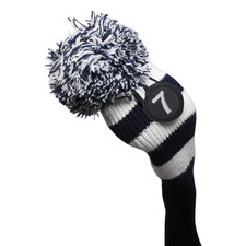 Majek Golf 7 Navy Blue White Limited Edition Hybrid Head Cover