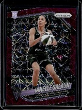 2025 Panini WNBA Prizm Janelle Salaun RC Purple Velocity Rookie #/59 Valkyries