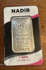 1 oz .999 Silver Bar Nadir Metal Rafineri Sealed in Assay Card & Serialized