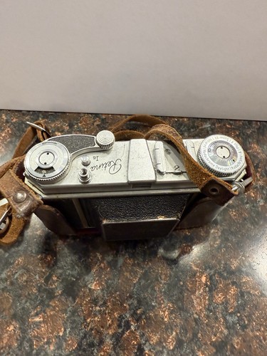 Vintage Kodak 35mm Film Camera Retina 1A Early Model Original Leather Case - Bild 2 von 8