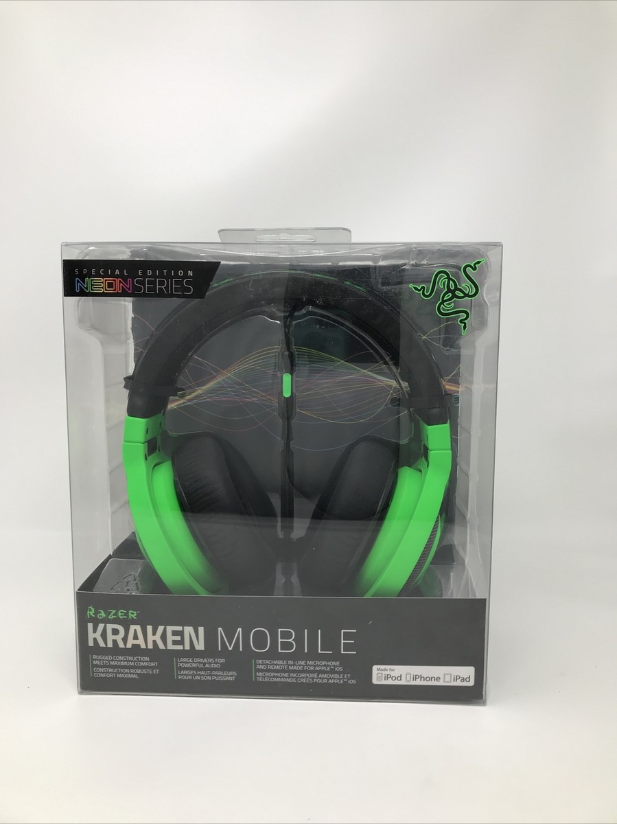 Razer Kraken Mobile Analog Music & Gaming Headset | eBay Razer Kraken Mobile Analog Music & Gaming Headset | eBay