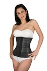 CURVY FAJA LATEX SPORT WORKOUT WAIST GIRDLE LIGHT LATEX THREE (3) ROWS OF HOOKS 