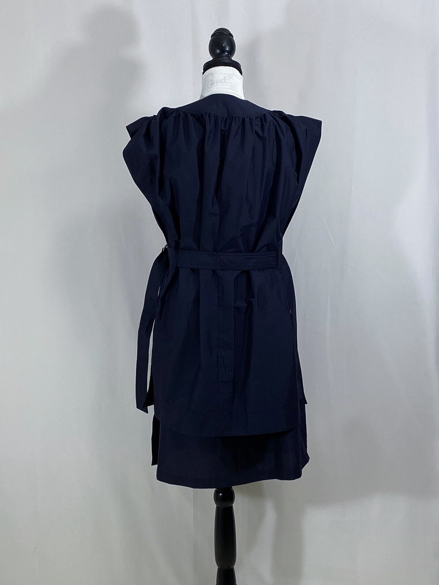 送料関税込【3.1 Phillip Lim】ベルト付きドレス/青,黒 3.1 PHILLIP LIM Belt Apron Sheath Dress size 0 | eBay
