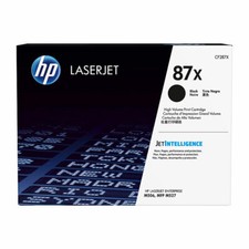 Genuine HP #87X Black Toner CF287X Black 18,000 pages CF287X